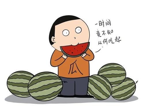 吃瓜图片可爱壁纸高清,可爱壁纸高清映